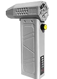 OXOAMP Gebläse, Luftgebläse, 140000 U/min, Lüfter, bürstenloser Motor, Hand-Kanalventilator, 52 mt/s, tragbar, Typ C, Aufladen mit Leistungsanzeige, Ventilado(Grey)