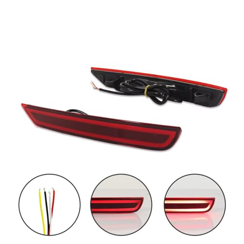 Réflecteur de pare-chocs arrière Subaru Forester 08-18 rouge