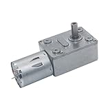 AGOUNOD JGY-370 High Torque 2-210rpm Low Speed ​​6V 24V 12V DC Motor Elektromotor Schneckengetriebemotor mit quadratischem Getriebe (Color : 24V, Size : 160rpm)