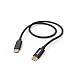 Produktbild Hama Ladekabel Fabric USB C auf USB C, Nylon, 1,5m (Schnellladung, Handy Ladekabel, Datenkabel, USB Kabel, Handykabel, USB Typ C, Knickschutz, flexibel, vergoldet, maximal kompatibel) schwarz