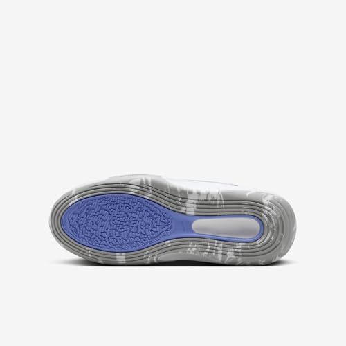 Nike IsoFly Big Kids' Basketball Shoes (FN4384-002, Cement Grey/Light Smoke Grey/Pure Platinum/Royal Pulse) Size 72