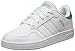 adidas BREAKNET K Tennisschuh, FTWR White FTWR White Vivid Green, 40 EU