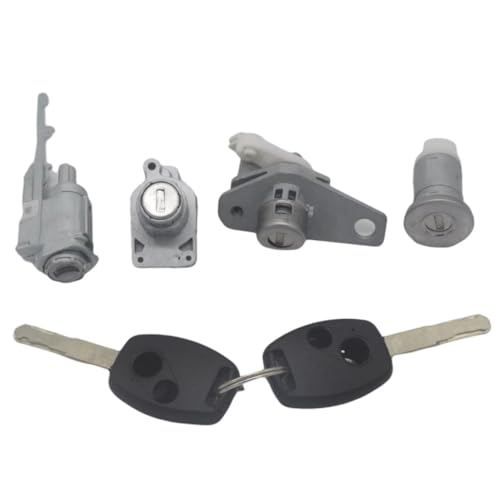 Serrure de coffre à barillet haute sécurité pour Civic 2006 avec kit 4 pièces