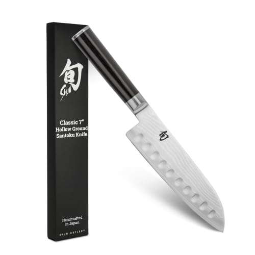 Shun Classic 7" Hollow Ground Santoku Knife