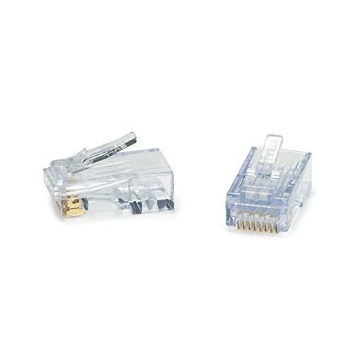 Conectores Ezex48 Platinum Tools en caja de 50 piezas con guía interior integrada 2