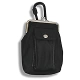 川住製作所 多機能ワークポーチ 2WAY装着ベルトループ/カラビナ付き WK-11BK ブラック