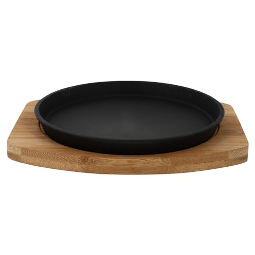 VALICLUD Teppanyaki De Bistec Plancha Antiadherente Para Barbacoa Sartén De Cocina De Hierro Para Teppanyaki Utensilios Para Asar Exteriores