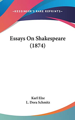 Essays On Shakespeare (1874)