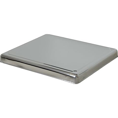 JOCCA 6414 Stainless Steel Hob Cover Protector, Silver, 60.5 x 52.5 x 5.5 Cover