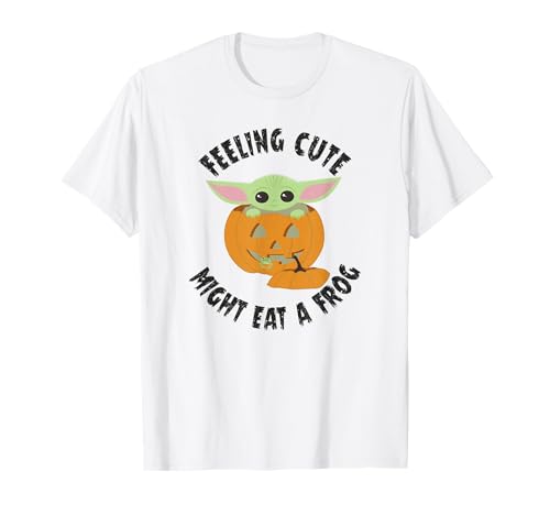 T-shirt Grogu pour cadeau d'Halloween : le haut Star Wars Mandalorian idéal à offrir aux fans
