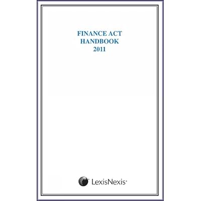 Finance Act Handbook 2011