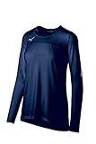 Mizuno Techno VII-Manga Larga Camiseta de Voleibol, M para Mujer