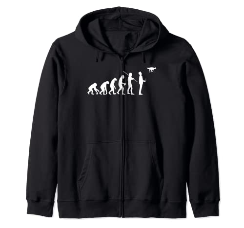 Divertente Drone Evolution Pilot FPV UAV Quadcopter RC Felpa con Cappuccio