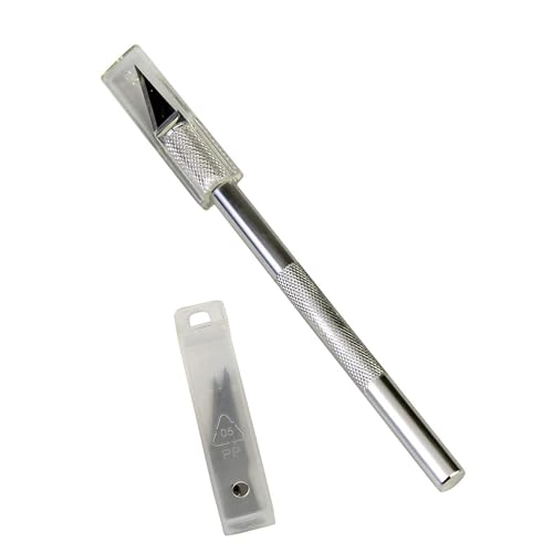 Image of Themisto AP-C05 Precision Pen Knife with 5 Blades Interchangeable Sharp Blades (Pack of 1)