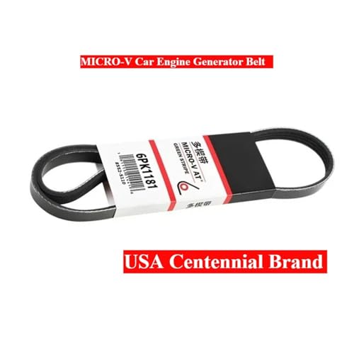Courroie de voiture 6PK2211 longévité supérieure USA MICRO-V