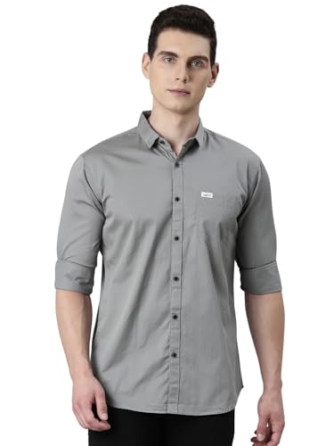 Majestic Man Men Classic Slim Fit Pure Cotton Casual Shirt