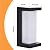 iYogaled Black Outdoor Light Fixtures Wall Mount, IP65 Waterproof Porch Lights Outdoor Wall Sconce, 2 Pack Rectangular Modern Exterior Lighting Fixtures for House Front Door,3-Color Temperature