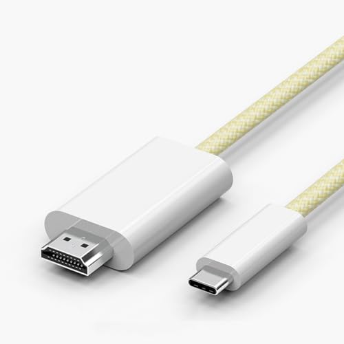 VAVIICLO���ϋv�i�C���� USB Type C HDMI �ϊ��P�[�u���y4K@60Hz�z1.8M�ڑ��P�[�u�� Thunderbolt3/4 �^�C�vC to hdmi �Ή�iPhone 15/iPhone 15 Pro Max/MacBook Pro/