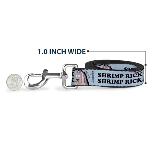 Laisse pour chien Rick and Morty bleue sangle large 1,2 m - 6