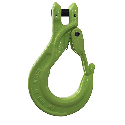ELLERchain 1-Sprong Hijsketting 6mm - 2 Meter Met Gaffellasthaak En Inkorthaak, Grade 100