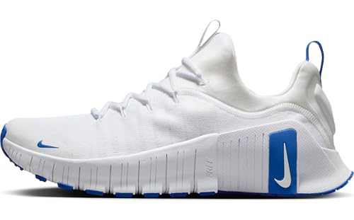 NIKE Herren Free Metcon 6 Sneaker, White/Game Royal-White, 44 EU