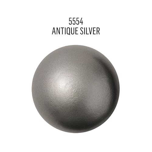 Plaid PE5554 Folk Art Treasure Gold Acrylic Craft Paint, Antique Silver, 2oz