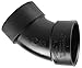 ABS003211000HA 3 in. ABS-DWV 45 Degree Elbow