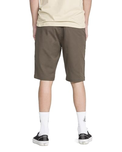 Image of Volcom Men's Vmonty Stretch 22 Chino Shorts - Casual Everyday Wear, Relaxed Fit
