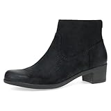 Dansko Carmella Ankle Bootie for Women - Premium Leather and Rubber Outsole for Long-Lasting Wear Natural Arch and Memory Foam Footbed for Added Support Black 9.5-10 M US