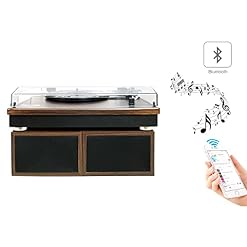 Lauson CL617 Platine Vinyle Bluetooth avec Haut-parleurs Stéréo Externes Tourne Disque Lecteur Vinyle Vintage 3 Vitesses… - Les Beatles, Paul McCartney, John Lennon, RIngo Starr, George Harrison Lauson CL617 Platine Vinyle Bluetooth avec Haut-parleurs Stéréo Externes Tourne Disque Lecteur Vinyle Vintage 3 Vitesses… – Image 4