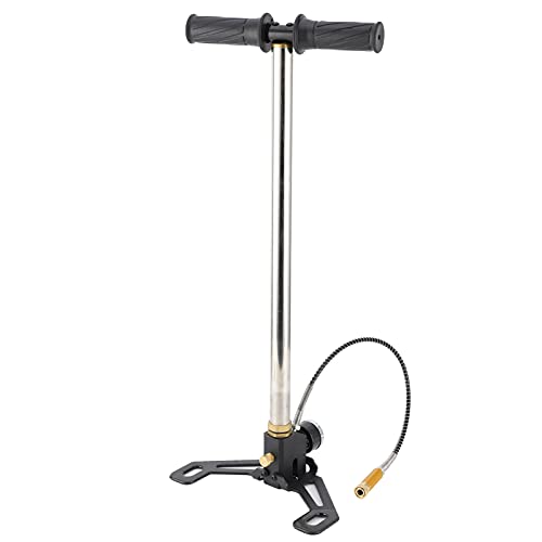 Dreistufige Handluftpumpe 4500 psi PCP-Pumpe 3 Stage Luftgewehr Lade Stirrup Handpumpe, Handbügelpumpe Steigbügelpumpe, Handluftpumpe PCP-Pumpe