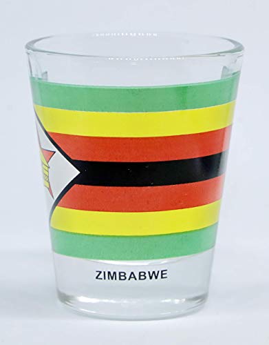 Zimbabwe Flag Shot Glass
