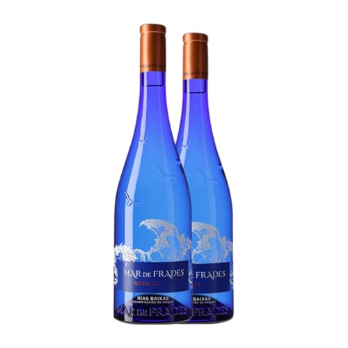 Mar de Frades Atlántico Godello Rías Baixas 75 cl Vino blanco (Caja de 2 Botellas de 75 cl)
