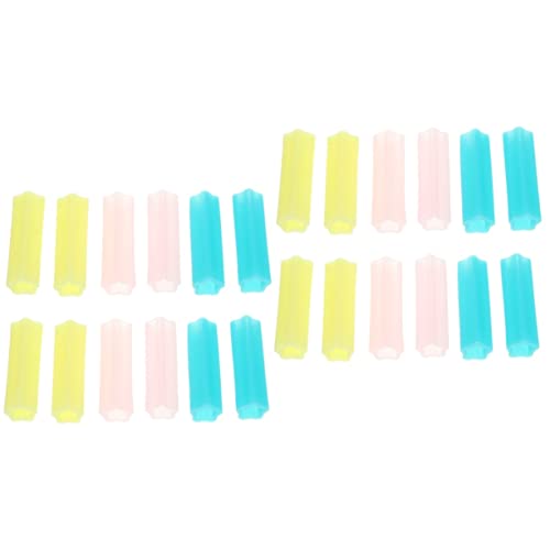 OSOLADY 2sets Professional Manicure Scissor Case Cuticle Cutters Nails Silicone Covers 12pcs*2