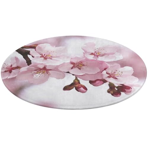 Tapis de sol rond antidérapant chambre salon absorbant