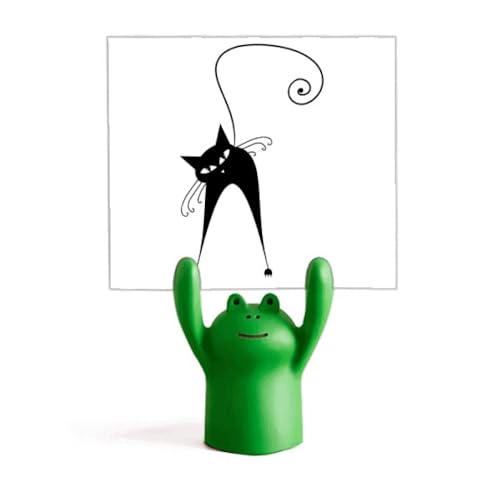 Support de mémo Halloween chat noir en métal pour bureau stylé