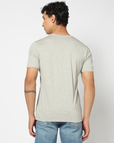 Image of Men Printed Regular fit Half Sleeve Round Neck T-Shirt