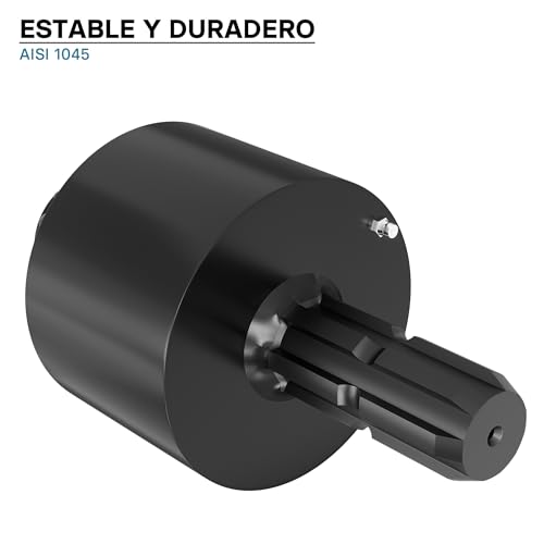 Miniatura 5 de Wiltec Acople Giratorio Toma De Fuerza 220mm 1 3 8 Macho Hembra, Eje Multidentado 6 Dientes, Máx. 3500nm