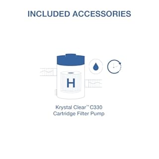 INTEX 26701EP 10Ft X 30In Prism Frame Premium Above Ground Swimming Pool Set with Filter Pump