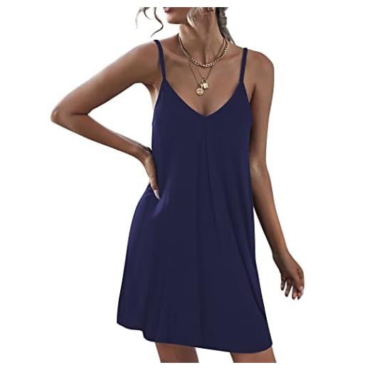 Ekouaer Swimsuit Cover Ups Deep V-Neck Beach Dress Bathing Suit Coverup Tunic Top
