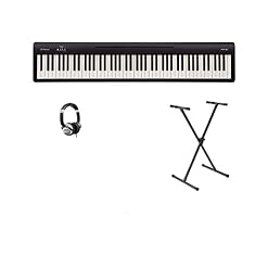 Roland FP-10 FP10 Ensemble piano numérique et X-Stand et casque Noir - Les Beatles, Paul McCartney, John Lennon, RIngo Starr, George Harrison