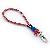 Wind Passion - Paracord Keychain for Men & Women - Nautical Braided Keychain - Sturdy & Waterproof Mens Rope Keychain