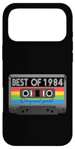 Best Of 1984 Vintage Cassette ���g���ȃo�[�X�f�[ �X�}�z�P�[�X iPhone 17 Pro Max �p