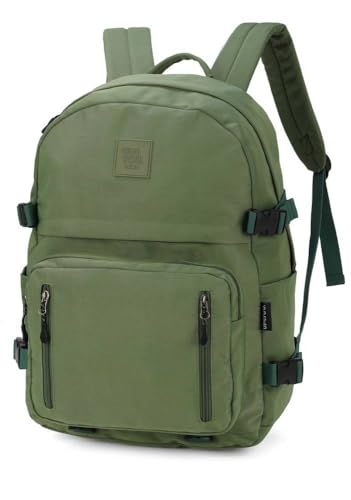 Mochila de Costas Feminina Juvenil para Notebook by Up4You Ref.46597 (Verde)