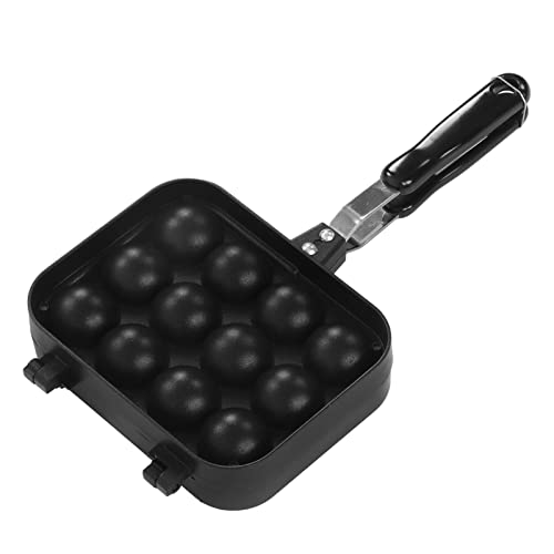 KIMISS Takoyaki Pan, Double Sided Octopus Balls Baking Pan Non Stick 12 Hole Grill Heating Evenly for Mold Pot Frying Egg Waffle Kitchen - Image 9