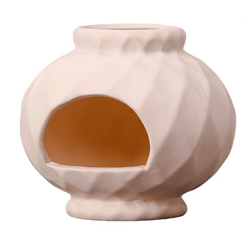 2個セット 水槽 オブジェ 水槽 装飾 癒し水景 素焼きの隠れ家 きのこハウス 家 小屋 隠れ家 ベタ魚の隠れ家 アクアリウム オーナメント 洞窟ミニ シェルター 熱帯魚 水槽 アクセサリー 置物 小型 オブジェ セラミックロックケーブ 魚 エビ カニ 隠