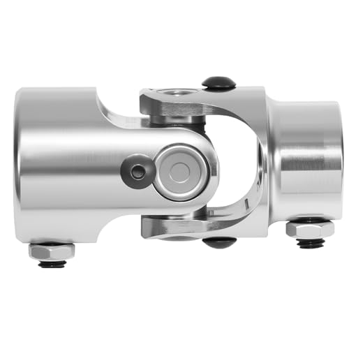Image of 3 /4 inch DD X 3 /4 inch 30 Spline Stainless Steel Steering U Joint, Universal Joint Single Steering Column Shaft U Joint,Total Length:83mm (3-1 /4 inch)