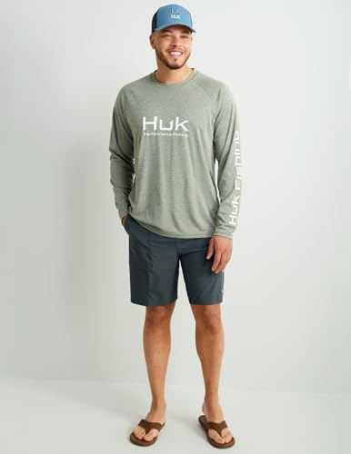 Pursuit Heather Long Sleeve Shirt, Fishing Shirt for Men — view 3