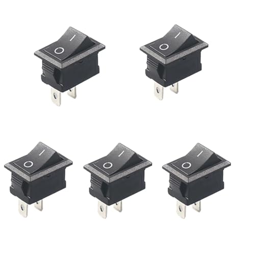 Interruptor KCD101 de 2 pines para reparar lámparas de mesa y paneles de coche 3