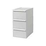 ライクイット (like-it) 収納ボックス クローゼットシステム 引出し (M) 3個組 オールホワイト CS-D2 3P 奥行き52cm クローゼット収納にピッタリ 累計販売数270万台突破